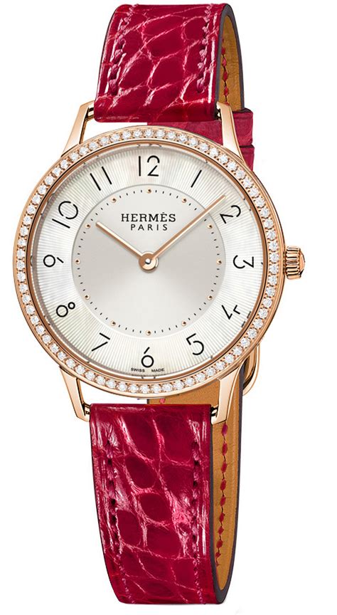 hermes watch back quartz|diamond Hermes watch.